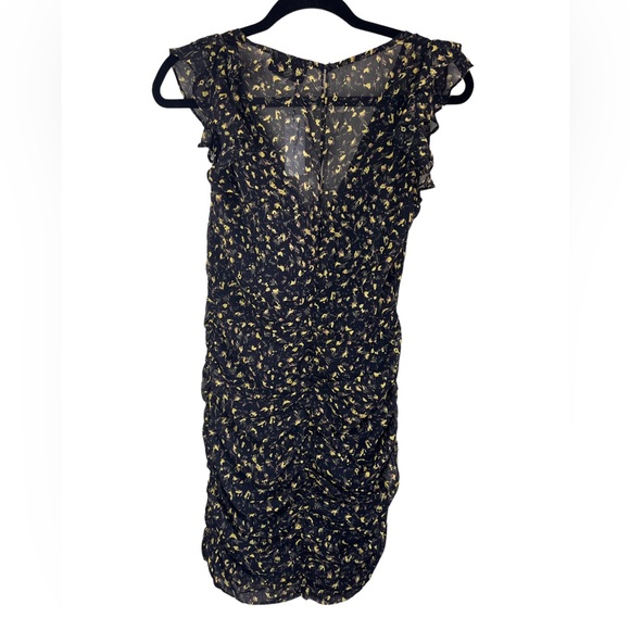 NWT Sugarlips Sherwood Ruched Ruffle dress - Picture 4 of 9